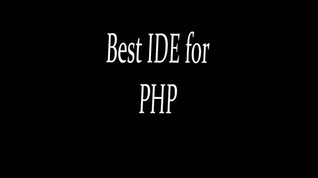 This is the best IDE for PHP смотреть онлайн