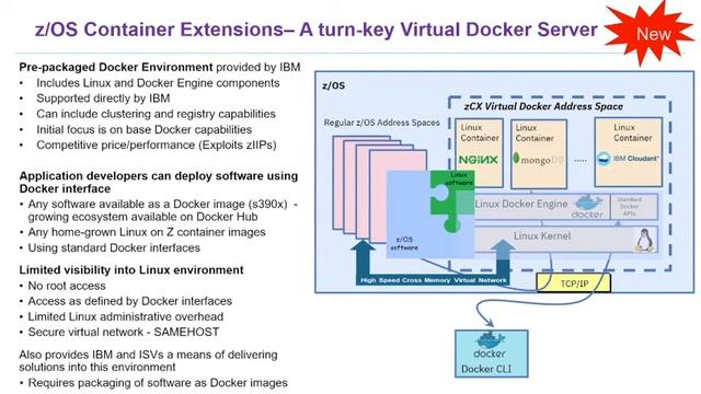Discover the variety of Container technologies available on IBM Z including zCX смотреть онлайн