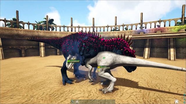 CARCHARODONTOSAURUS Vs ARK MODS & ARK CREATURES