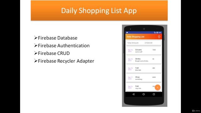 Android Daily Shopping List App Using Firebase [Free udemy coupon] смотреть онлайн