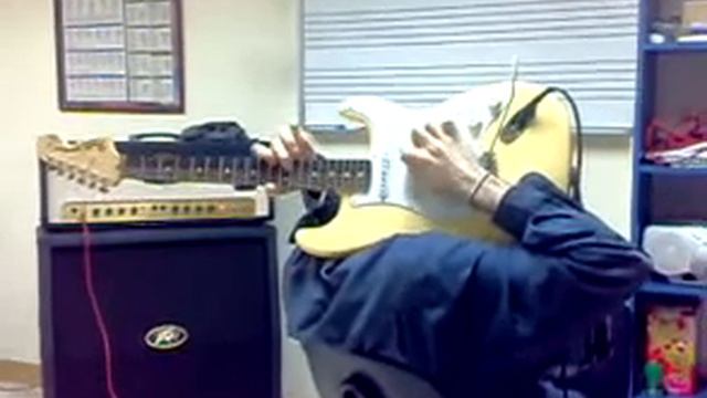 jesus shred guitar fender yngwie malmsteen por la espalda смотреть онлайн