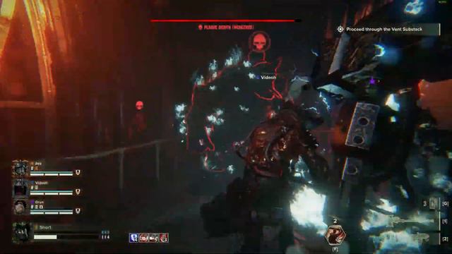 Warhammer Darktide Zealot POV смотреть онлайн