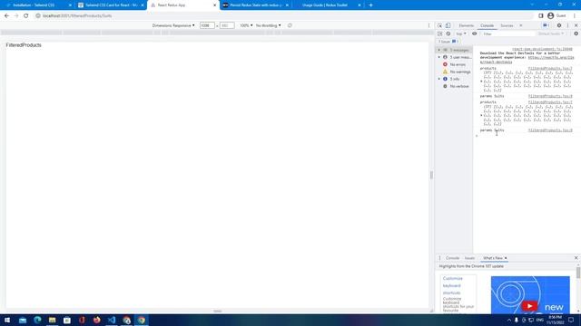 PART 5 Building filter Products page and adding logic using Redux toolkit смотреть онлайн