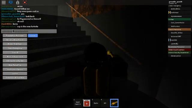 SCP 087 the stairs. I was so scared (Roblox) смотреть онлайн
