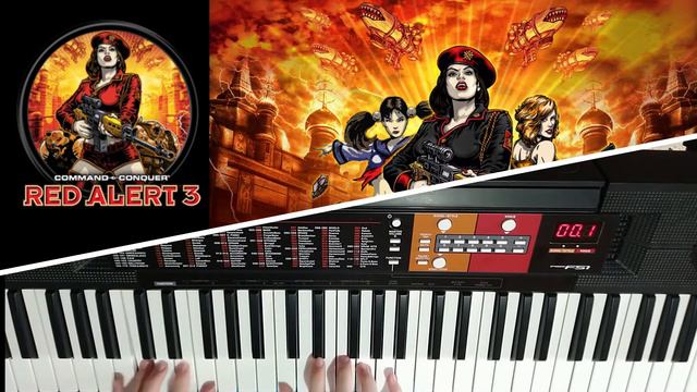 C&C Red Alert 3 Theme (Piano) - Febo cover смотреть онлайн
