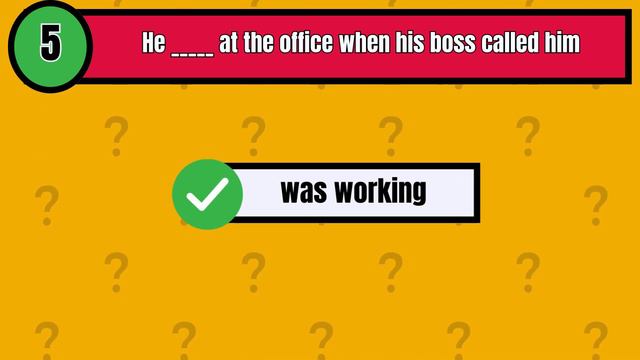 Past Simple or Past Continuous? | Past Continuous Tense | Grammar quiz #3 смотреть онлайн