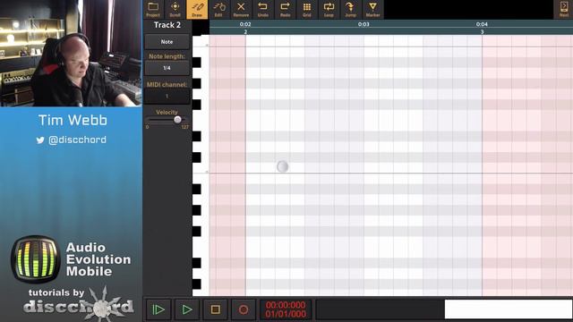 Audio Evolution Mobile Studio - Tutorial 2: First Start смотреть онлайн