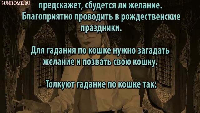 Рождественское гадание по кошке смотреть онлайн