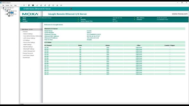 Настройка Peer-to-Peer на модулях ioLogik смотреть онлайн