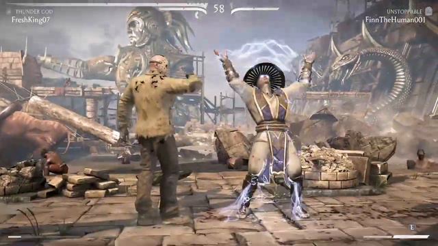 Mortal Kombat: Raiden WINS Flawless Victory Fatality смотреть онлайн