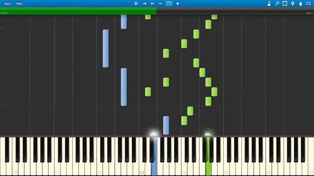 Piano Tiles 2 - Two Tigers (Synthesia) +MIDI смотреть онлайн
