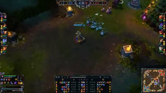 [League Of Legends 2014]SKT T1 Faker LeBlanc vs Gragas KR Diamond 1 100P смотреть онлайн