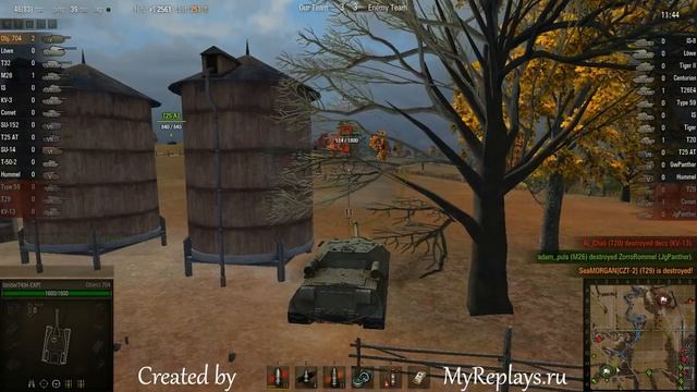 WOT: Highway - Object 704 - 5 frags - Invader, смотреть онлайн