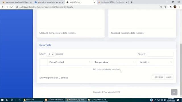 NodeMCU store data to MySQL database with PHP Rest API смотреть онлайн