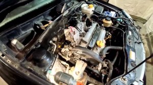lacetti 1.8 универсал замена впускного коллектора и моторной проводки