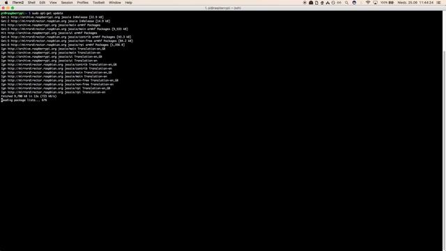 Updating your system with apt-get - RASPBIAN JESSIE LITE смотреть онлайн