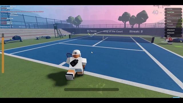 This New Game is Going to Cure the Roblox Drought! | RS Tennis | ROBLOX смотреть онлайн