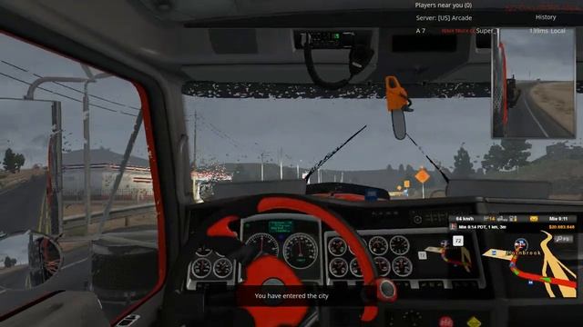 Entregando Online una Retroexcavadora en la Gran Kenworth W900. 625 HP смотреть онлайн