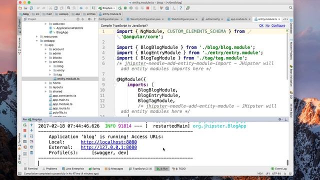 Get Started with JHipster 4 смотреть онлайн