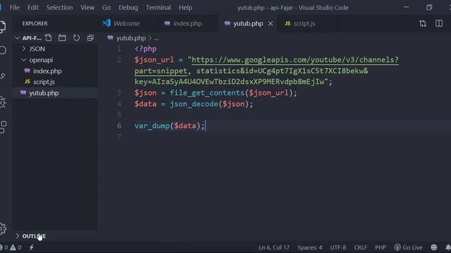 Youtube API смотреть онлайн