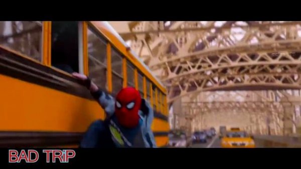 (BAD TRiP) Клип про человека паука из MARVEL HD(simon curtis superhero)