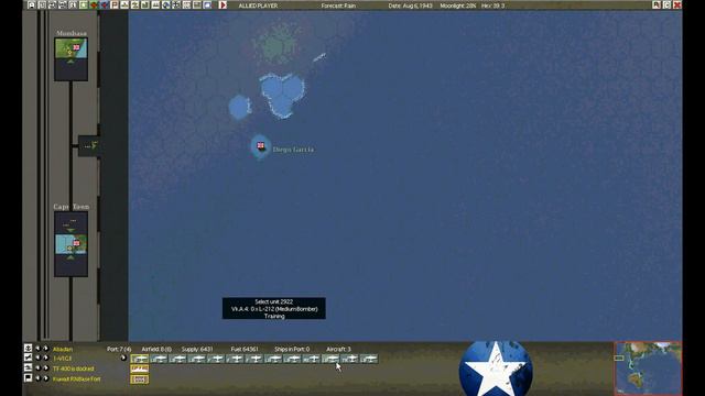War in the Pacific: Admiral's Edition Grand Campaign Aug 06, 1943 смотреть онлайн