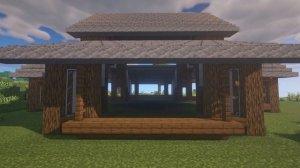 Как построить здание склада (Большой склад в майнкрафт)