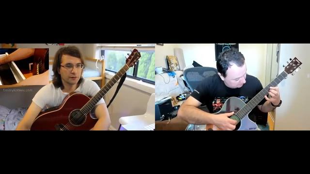 Ставим малое баррэ на 5м ладу, не отводя руку назад (урок с Женей) смотреть онлайн