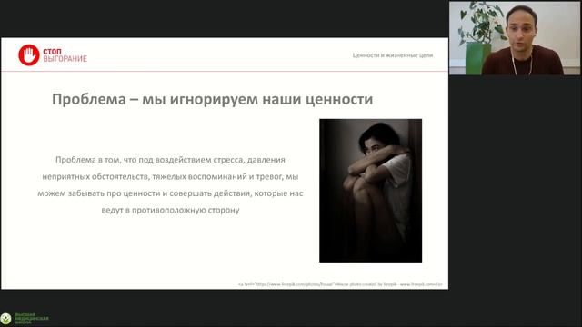 Ценности и жизненные цели. Их влияние на профилактику СЭВ смотреть онлайн