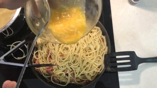 Паста Карбонара Классическая / Как приготовить пасту карбонара смотреть онлайн