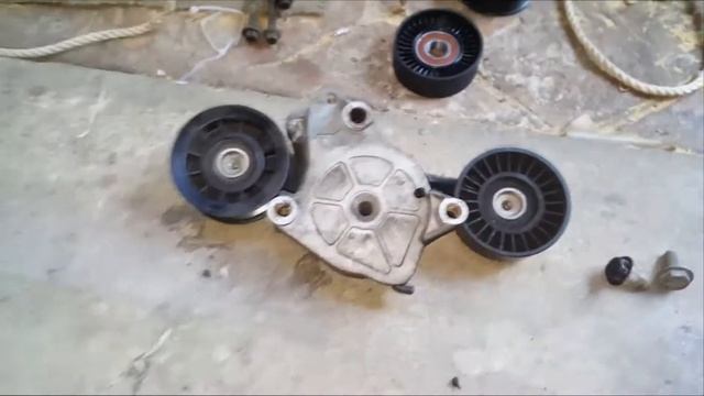How to change Idler Pulley Set [ Ford Falcon AU BA BF FG EF El 4.0 ] смотреть онлайн