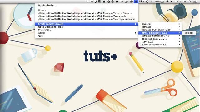 Web Design Workflow with SASS and Compass: Welcome смотреть онлайн