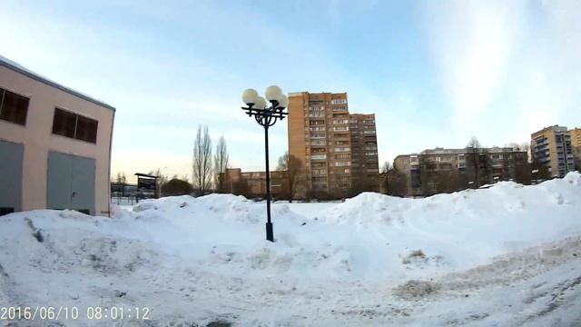 Аэросани ,испытание новых лыж 4ч.