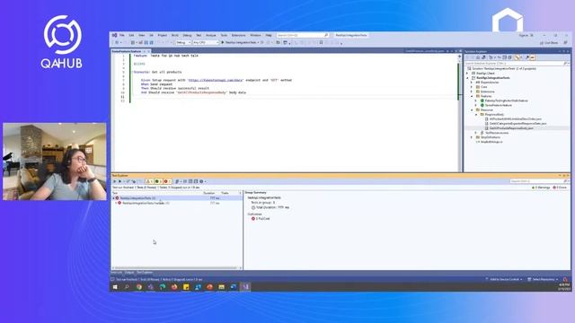 Integration testing using SpecFlow plugin смотреть онлайн