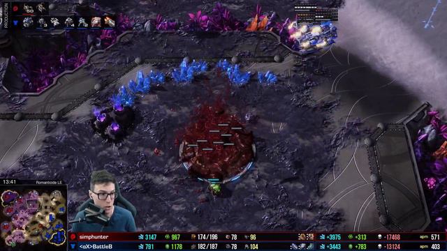 StarCraft 2 - REYNOR'S PURE ZERGLING ZvT (on his troll account!) смотреть онлайн