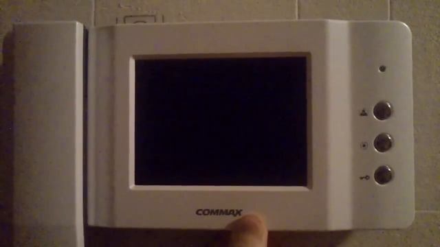 Включение Commax CDV-50P