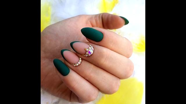 Изумрудный френч фото ? ИДЕИ МАНИКЮРА ? ДИЗАЙН НОГТЕЙ ??? смотреть онлайн