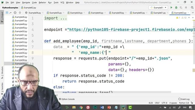 71 Python Handling Data Course Firebase Database API,JSON python add new record, document to fireb смотреть онлайн
