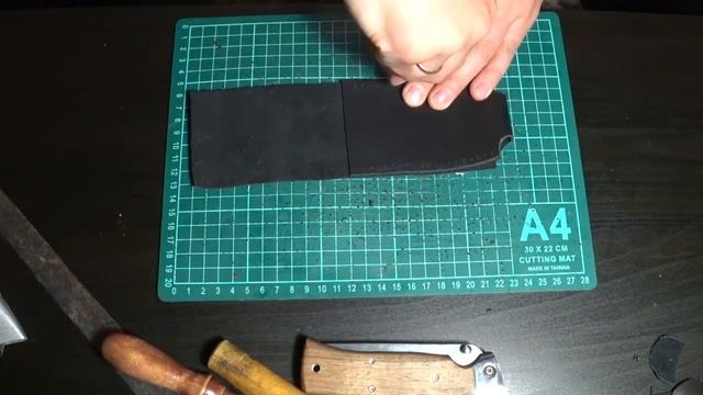 Делаем чехол для складного ножа "Стерх" смотреть онлайн