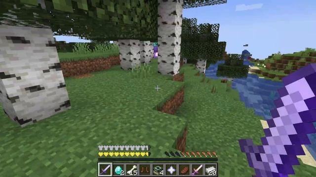 Майнкрафт, но у нас сердца Лаки Блоки (Minecraft: Датапак)