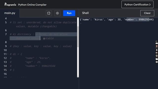 Python Dictionary Explained: Keys, Values | Ordered | Mutable | Python Series |#17 смотреть онлайн