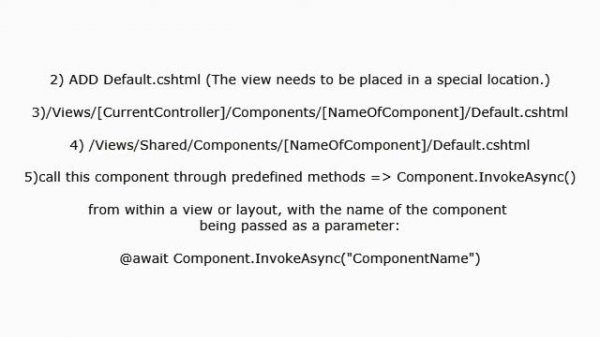 Html.RenderAction vs View components in asp.net core , boilerplate