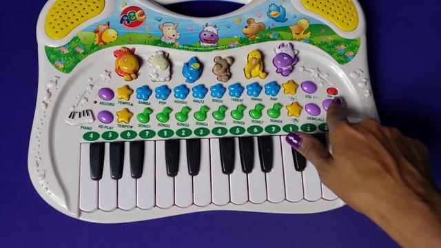 Simba Toys Animal Piano Keyboard Toy Test смотреть онлайн