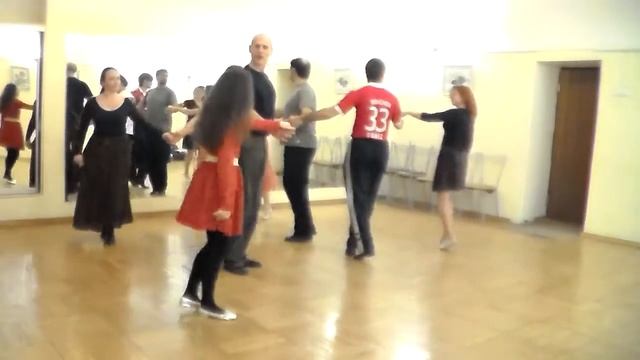 Мазурка по Гавликовскому (3 фигура). Танцы нач. ХХ века. Модерн. смотреть онлайн