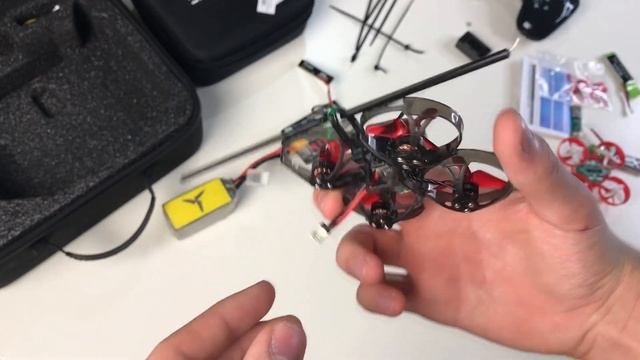 Eachine UZ65 | Распаковка и обзор | Полеты в парке смотреть онлайн
