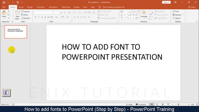 How to Install / Add Fonts in Microsoft PowerPoint - PowerPoint Tips and Tricks смотреть онлайн