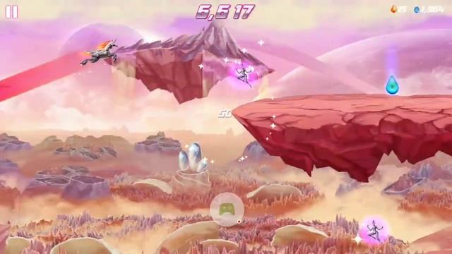 Game Play: Robot Unicorn Attack 2 (no audio) смотреть онлайн