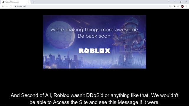The REAL REASON Roblox went DOWN... Was it Hacked? Roblox's Response! (Roblox Down) смотреть онлайн
