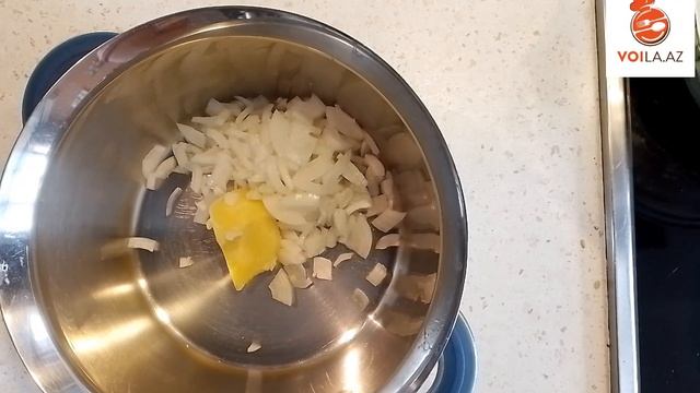 Лобия/ фасоль, тушеная в масле с луком - очень вкусный, полезный, обогащенный микроэлементами обед смотреть онлайн