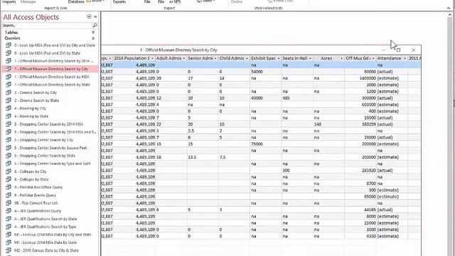 Exporting Data from Access into Excel смотреть онлайн